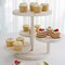 White 4-Tier 14" Wooden Cake Stand Round Trays Party Events Decorations Supplies